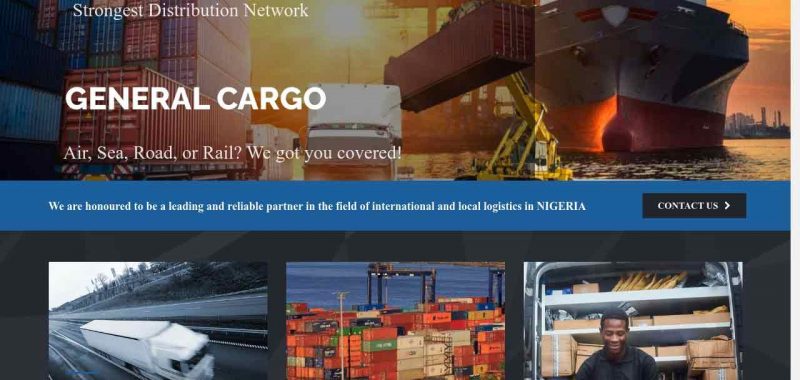 Custom Logistics Website